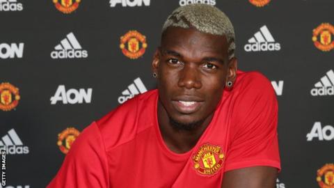 Paul Pogba suspended for Manchester United’s Epl opener against Bournemouth