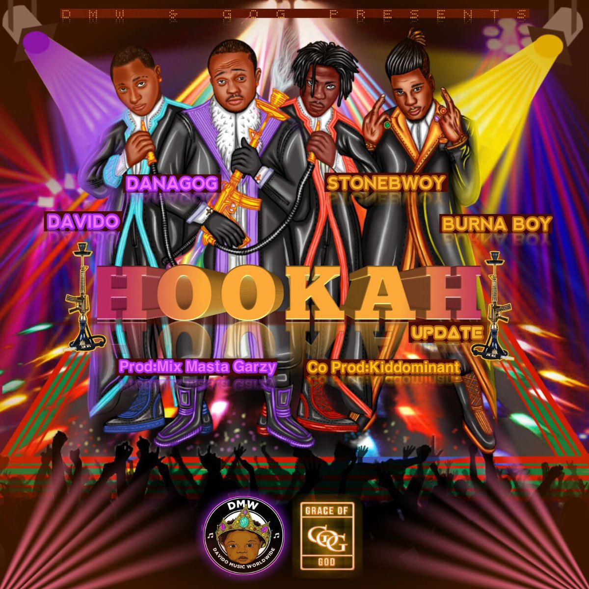 VIRAL VIDEO | Danagog – “Hookah” (Remix) ft. Davido, StoneBwoy & Burna Boy