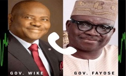 DOWNLOAD AUDIO: “Kill everybody you can kill,” Wike allegedly tells Fayose in leaked phone conversation