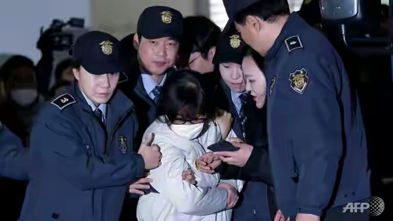 Daughter of South Korea’s ‘Rasputin’ arrested in Denmark