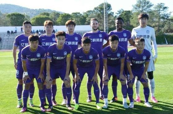 First photo of Mikel Obi & his teammates from Chinese Club, Tianjin Teda