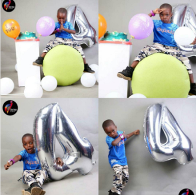 Checkout the Swag on actor Odunlade Adekola’s son who turns 4 today