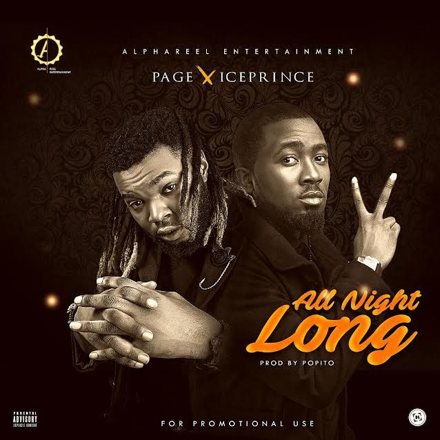 Page Ft. Ice Prince – All Night Long