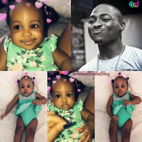 Adorable ‘Like Father, Like Daughter’ Shots of Davido and Baby Hailey