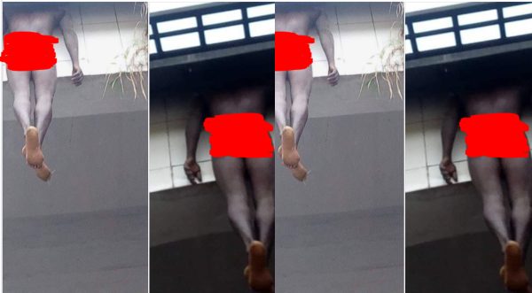 Man strips naked, hangs himself at popular Ebeano Tunnel in Enugu (Photos)