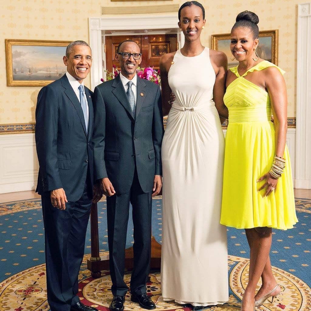 Meet The Beautiful Only Daughter Of Rwanda’s President, She’s Over 6ft Tall (Photos)