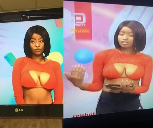 Planet TV presenter Nomfundo Yekani berated for her outfit on Live TV