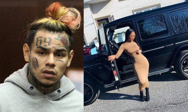 6ix9ine buys his girlfriend a G-Wagon from jail