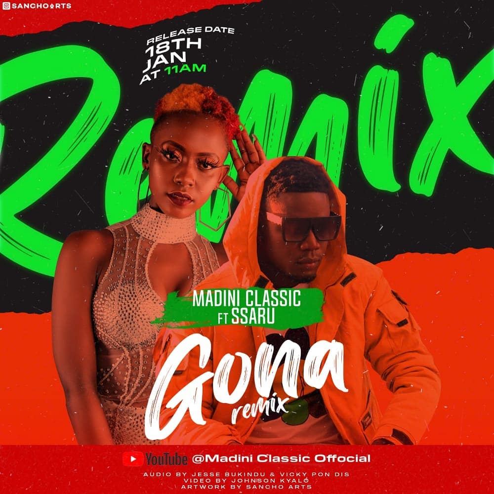 DOWNLOAD Madini Classic Ft Ssaru – Gona Remix mp3