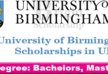 Scholarships : University of Birmingham Undergraduate International Grants in UK 2022-2023