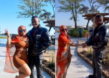 Toss melts after meeting Boity for the first time (Video)