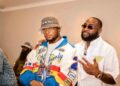 K.O bonds with Nigerian star, Davido (Photos)