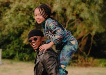 SA celebrity Dads who show love to their kids (Photos)