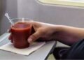 Why tomato juice is a popular in-flight beverage