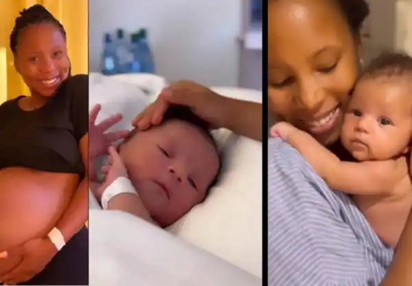 Denise Zimba welcomes second child (Video)