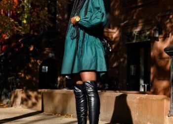 How to style knee-high boots
