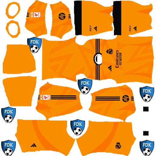 Real Madrid kits 24-2025 For Dream League Soccer 2025