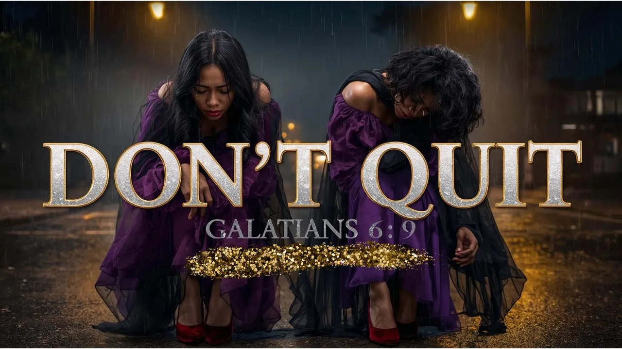 MinisterNeecy Don't Quit Now (mp3 Download)